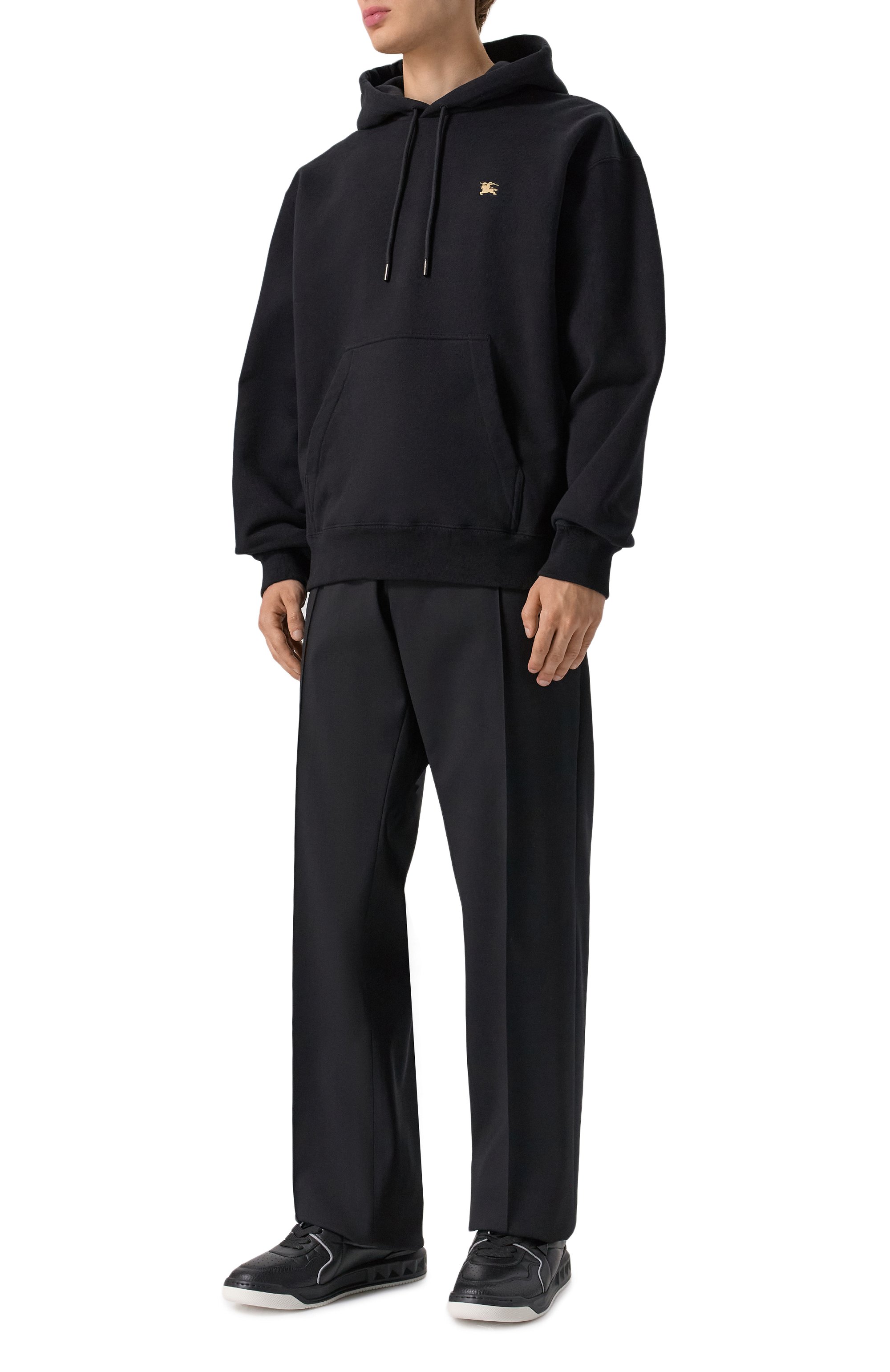 Хлопковое худи BURBERRY, арт. 8110938, фото 2