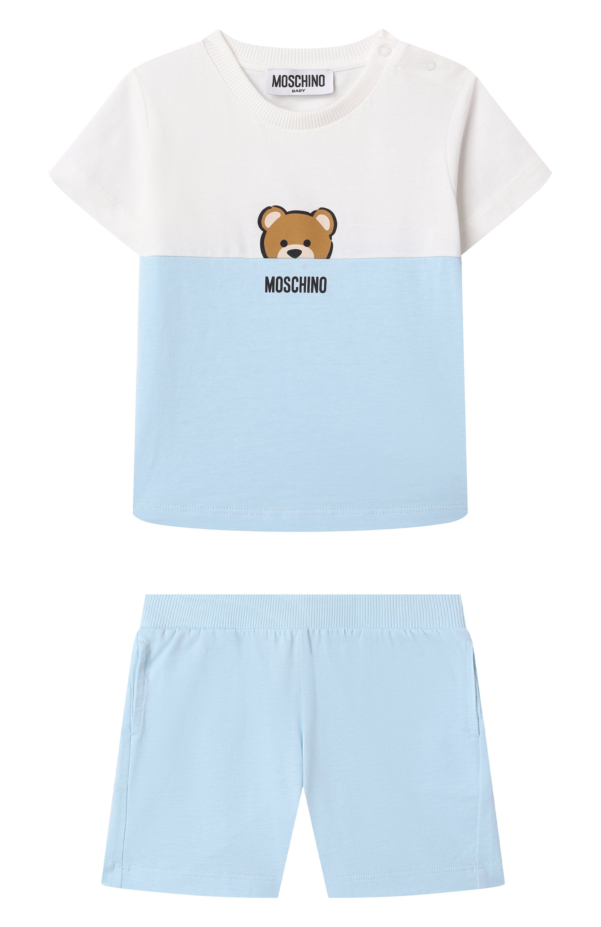 Комплект из футболки и шорт MOSCHINO, арт. MUG01K/LAA27, фото 1