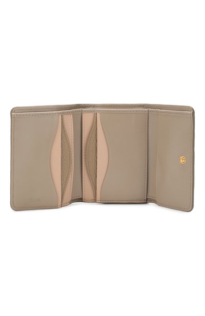 Кожаное портмоне aby CHLOÉ, арт. CHC19WP311B71, фото 3