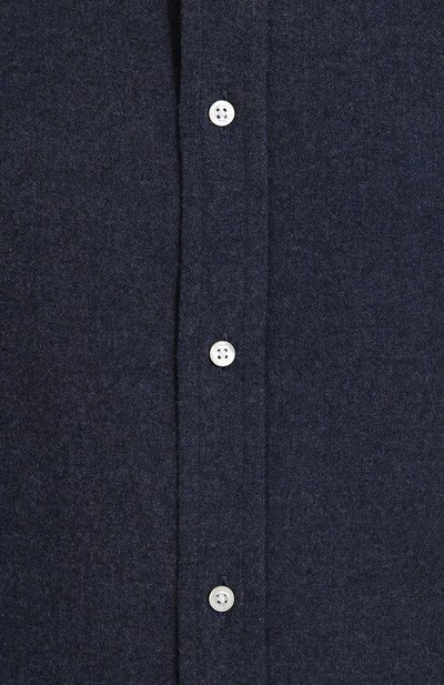 Хлопковая рубашка с воротником кент RALPH LAUREN, арт. 790721004, фото 5