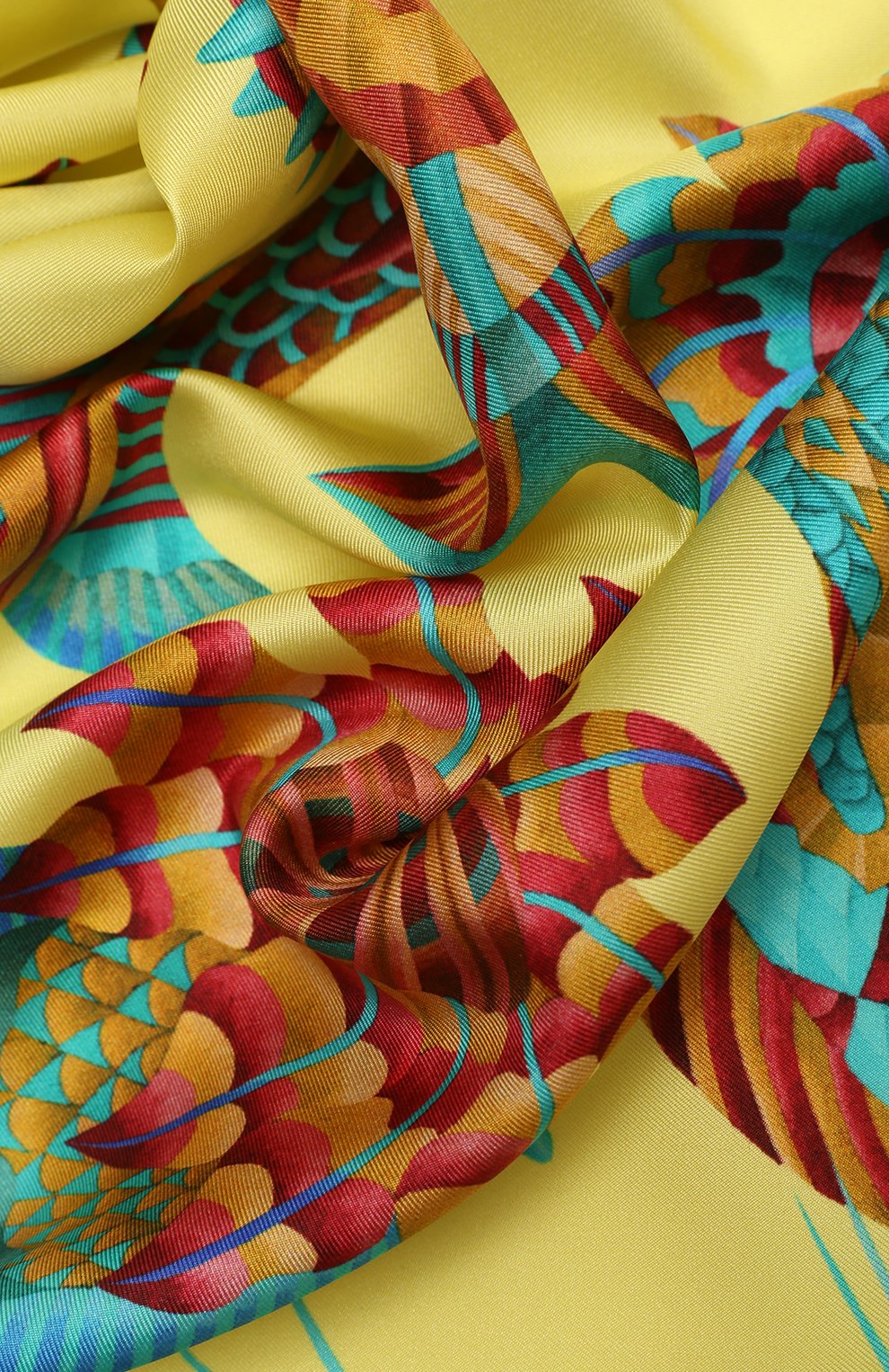 Шелковый платок mermaid KIRILL OVCHINNIKOV, арт. 90\M, фото 5