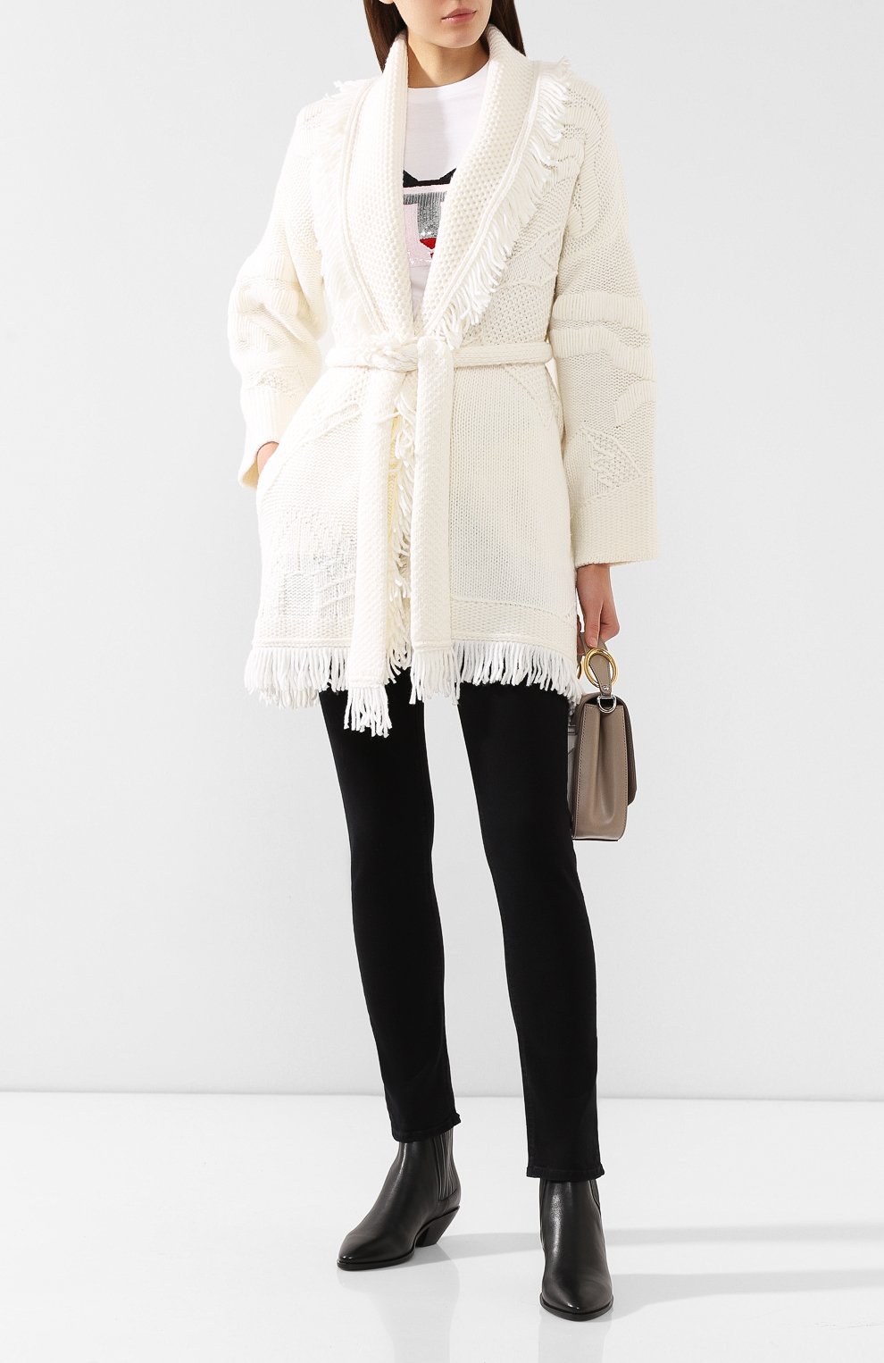 Шерстяной кардиган ALANUI, арт. LWHB001F19071045, фото 2