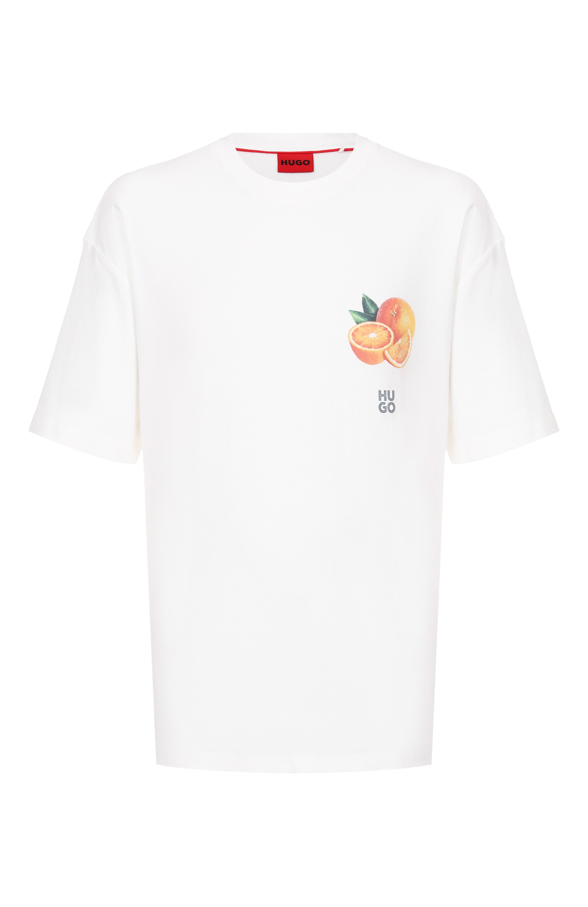Хлопковая футболка HUGO, арт. 50537576, фото 1