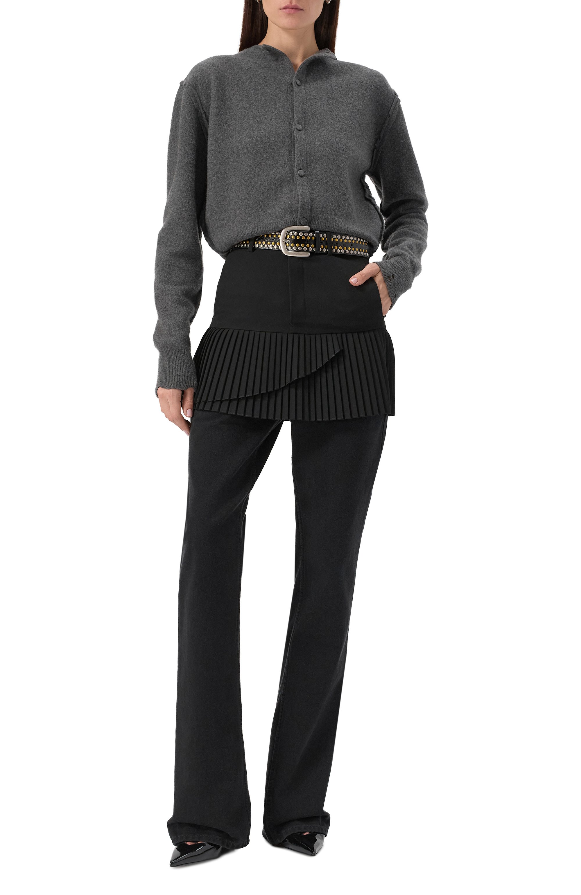 Кардиган из кашемира и шерсти BALENCIAGA, арт. 828161/T4149, фото 2