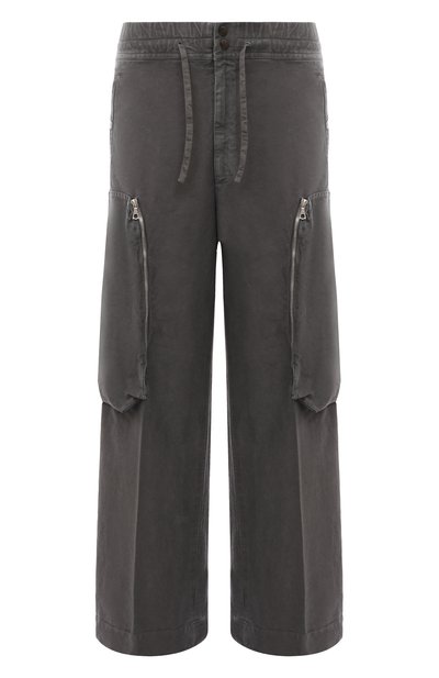 Мужские шерстяные брюки-карго DRIES VAN NOTEN, арт. 242-020930-9302