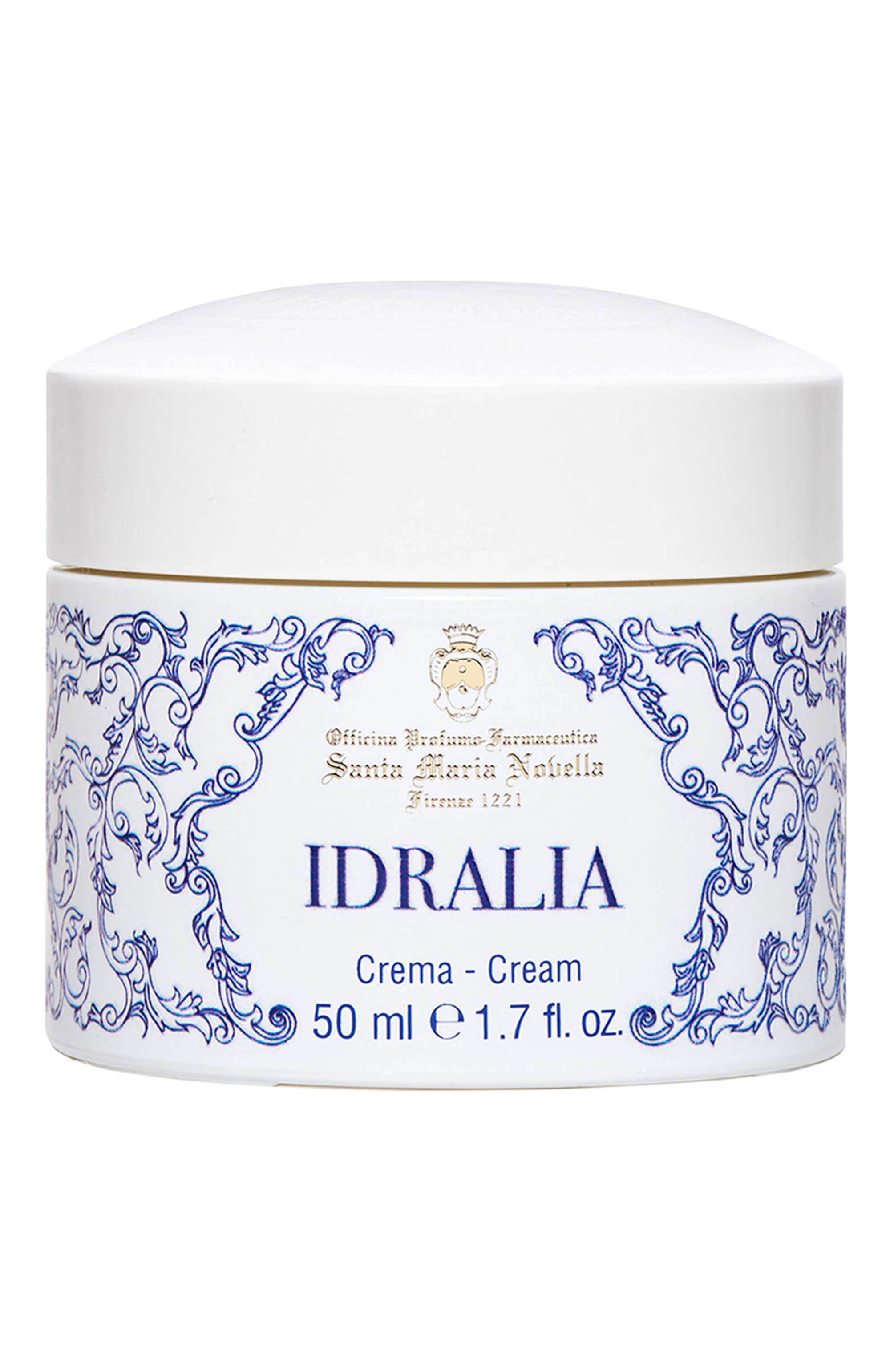 Крем для лица idralia (50ml) SANTA MARIA NOVELLA бесцветного цвета по цене 10300 руб., арт. SMN3178001MRK, фото 1 Крем для лица idralia (50ml) SANTA MARIA NOVELLA, арт. SMN3178001MRK, фото 1