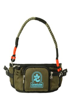 Мужская поясная сумка invicta DSQUARED2 хаки цвета, арт. BBM0073/16806815 | Фото 1 (Ремень/цепочка: На ремешке; Драгоценные камни: Проставлено; Материал сплава: Проставлено; Размер: small; Материал: Текстиль; Случай: Повседневный; Стили: Спорт-шик)