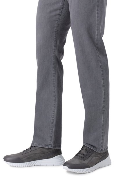 Кроссовки из нубука STEFANO RICCI, арт. UV689G6647/WYSN, фото 3