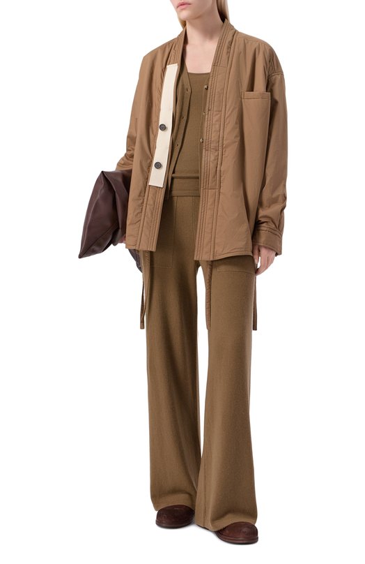 Кашемировый топ Uma Wang V2256E001 Коричневый  V2256E001 Фото 2