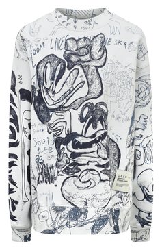 Женский хлопковый свитшот DOMREBEL светло-серого цвета, арт. CLASSR00M/SWEATSHIRT | Фото 1 (Рукава: Длинные; Длина (для топов): Стандартные; Материал сплава: Проставлено; Материал внешний: Хлопок; Стили: Спорт-шик; Драгоценные камни: Проставлено; Женское Кросс-КТ: Свитшот-одежда)