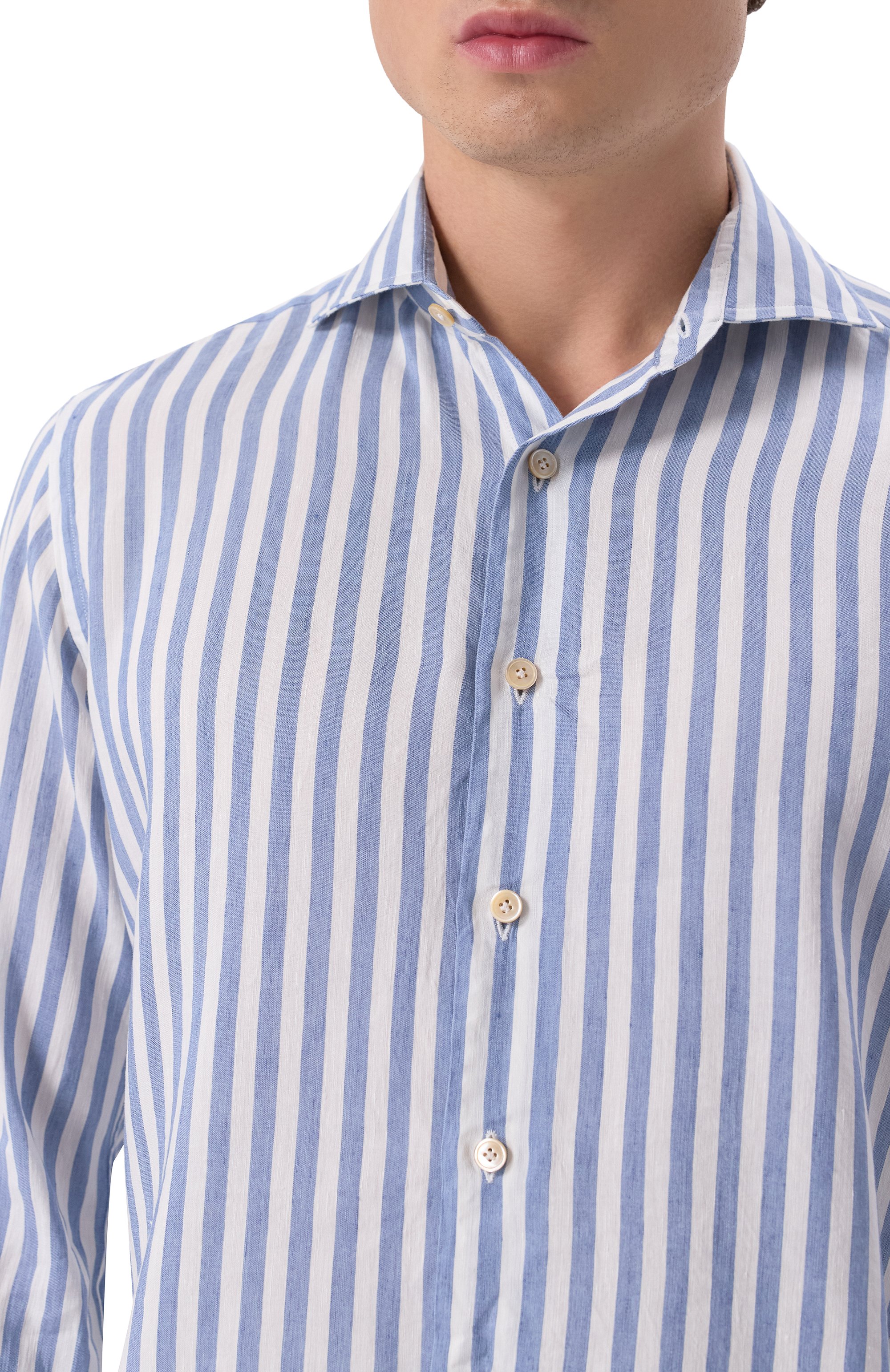 Льняная рубашка ALESSANDRO GHERARDI, арт. BR1L-3G-7T/7425, фото 5