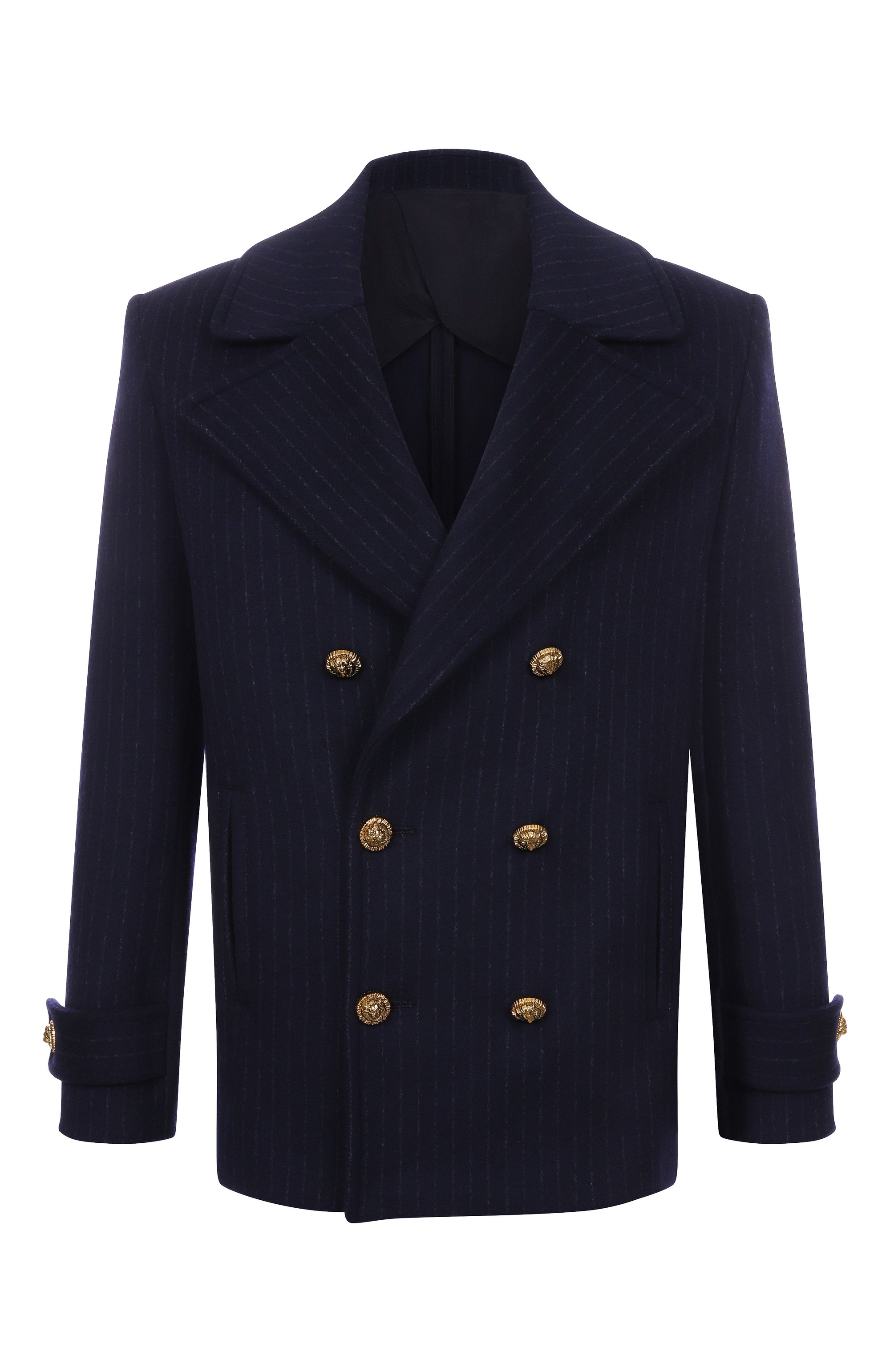 Шерстяной бушлат BALMAIN, арт. FH0UA155/WC87, фото 1