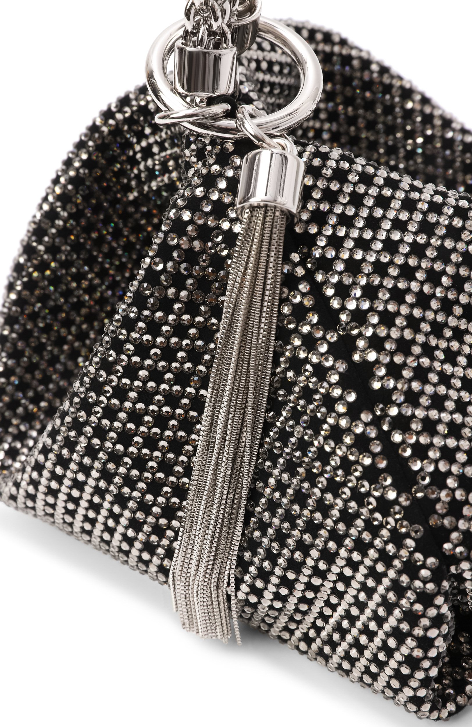 Сумка callie JIMMY CHOO черного цвета по цене 285500 руб., арт. CALLIEIAM, фото 6 Сумка callie JIMMY CHOO, арт. CALLIEIAM, фото 6