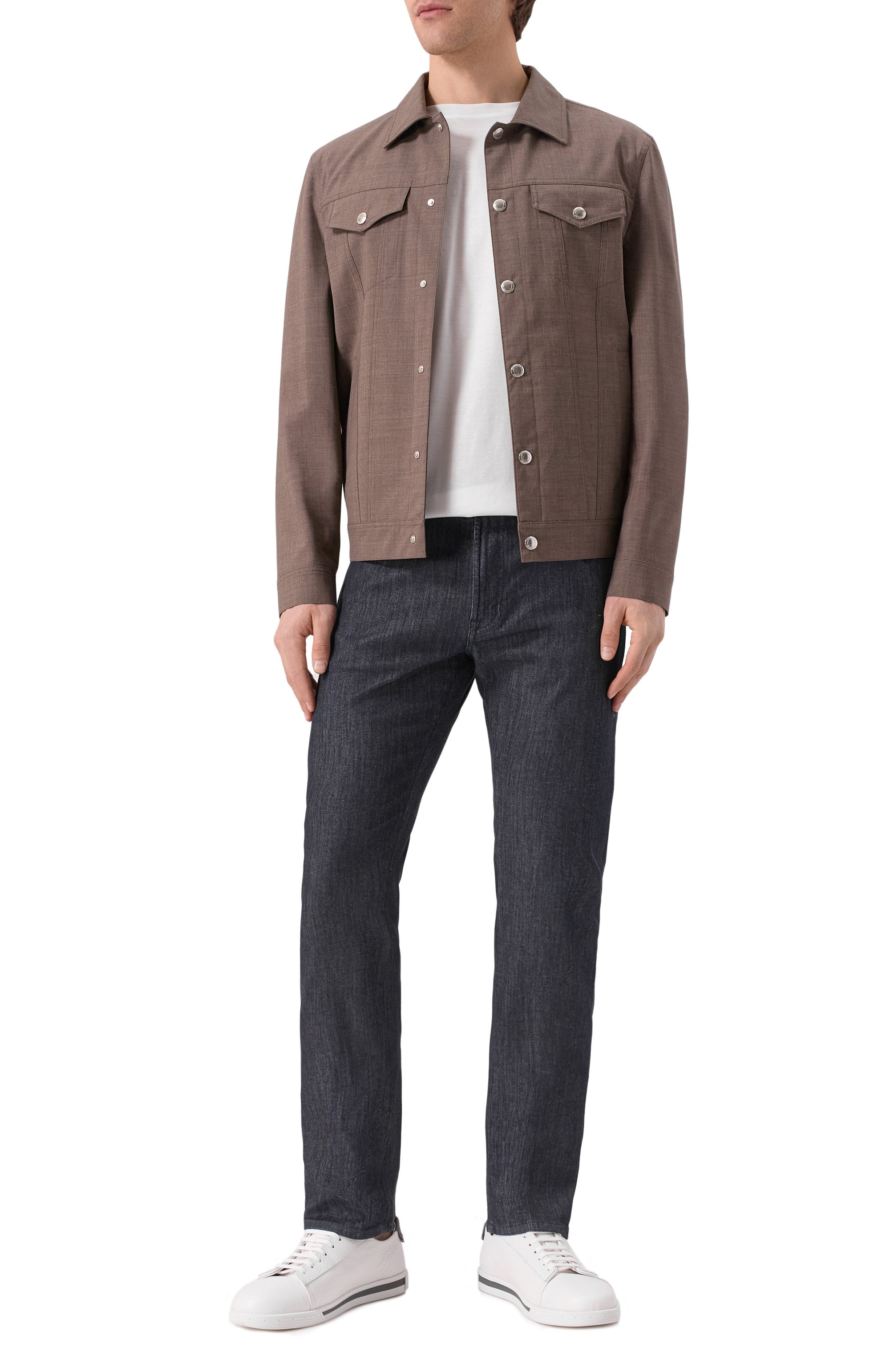 Шерстяная куртка-рубашка BRUNELLO CUCINELLI, арт. MM4506413, фото 2