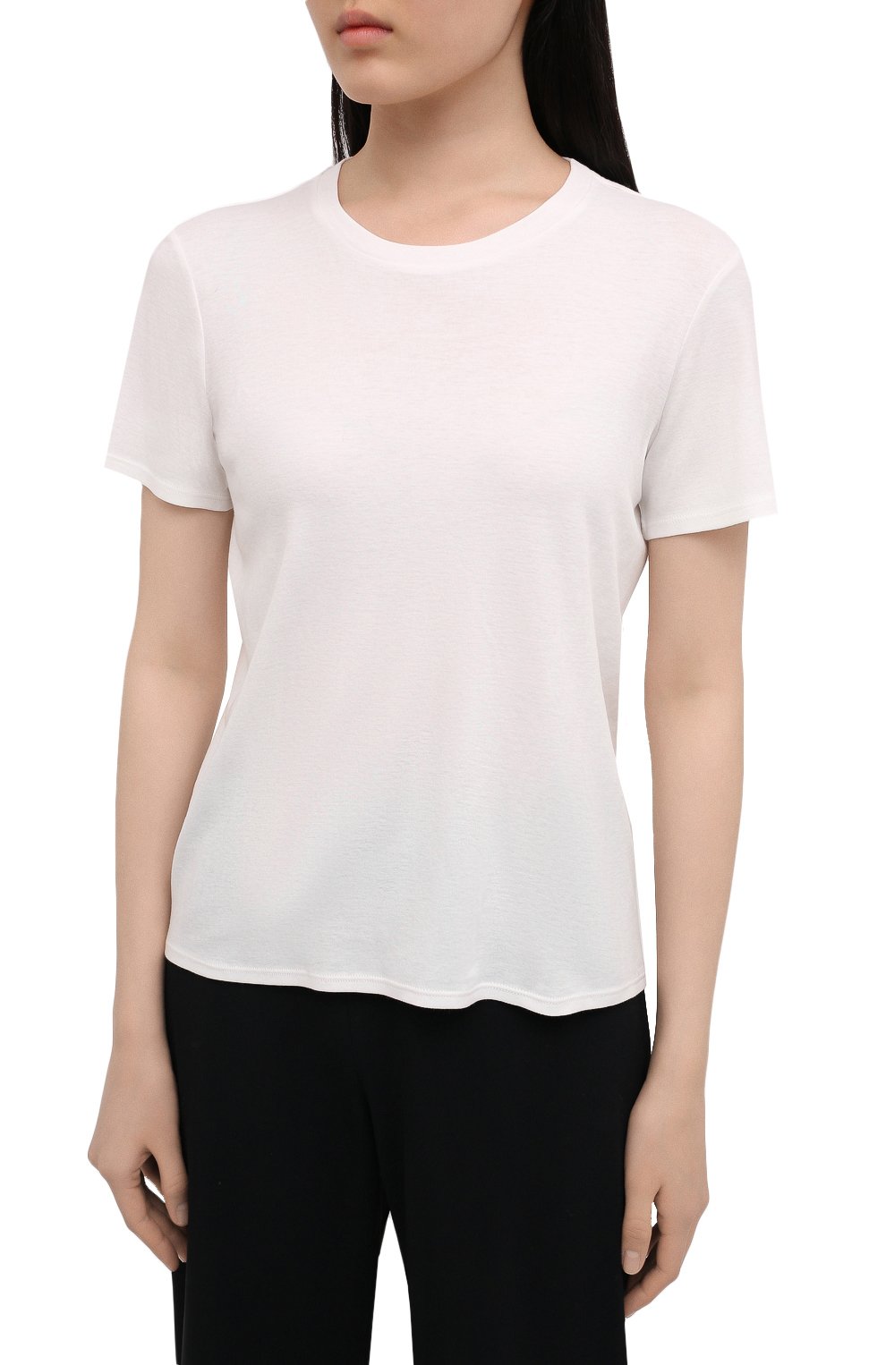 Футболка из хлопка и кашемира THE ROW, арт. 5310K337, фото 3