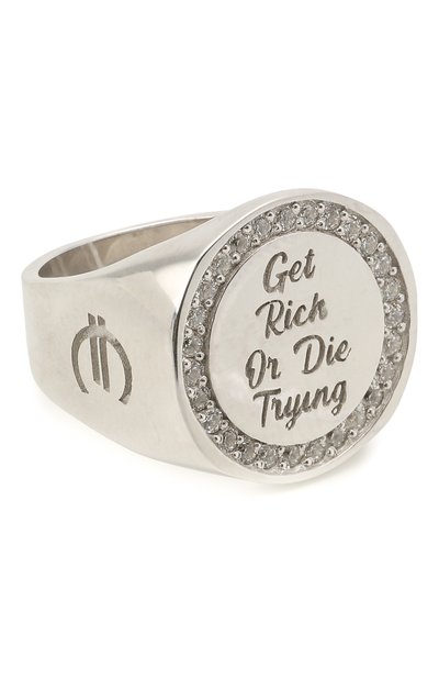 Кольцо LEVASHOVAELAGINA серебряного цвета по цене 19000 руб., арт. rich/r, фото 1 Кольцо LEVASHOVAELAGINA, арт. rich/r, фото 1