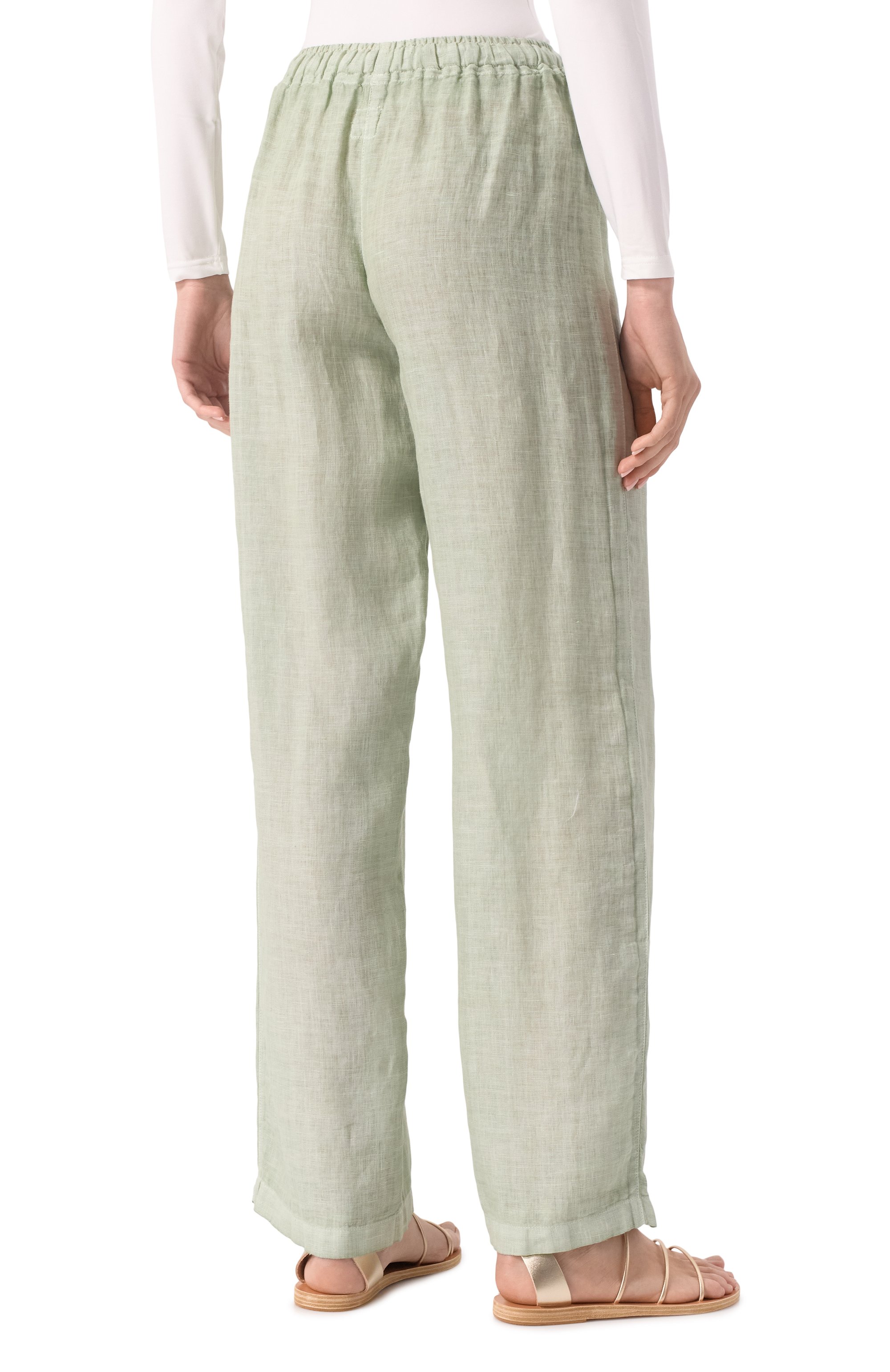 Льняные брюки 120% LINO, арт. 32ALIW2145/0000115, фото 4