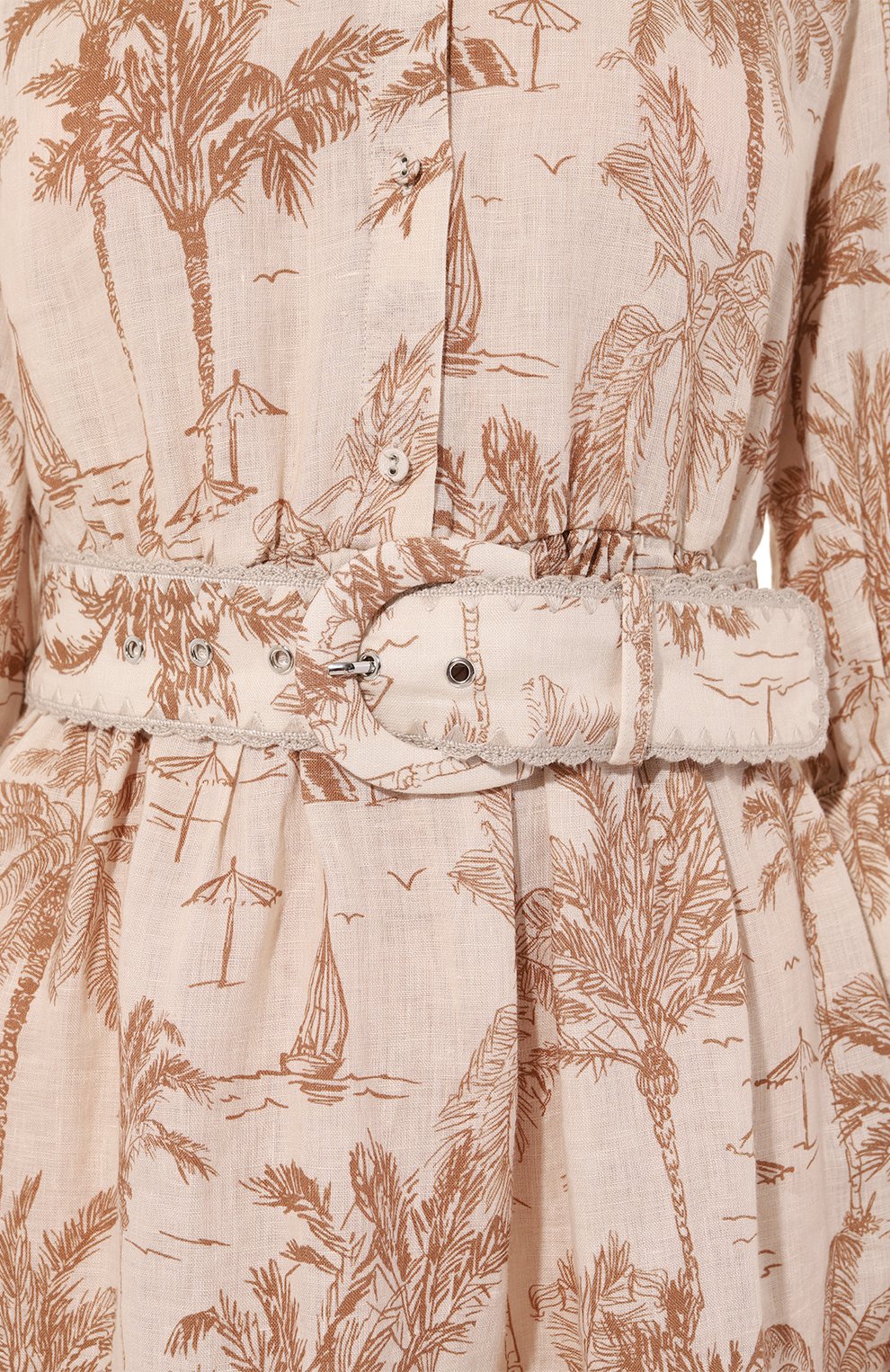 Льняное платье MC2 SAINT BARTH, арт. DAISI/STBW/03913F, фото 5