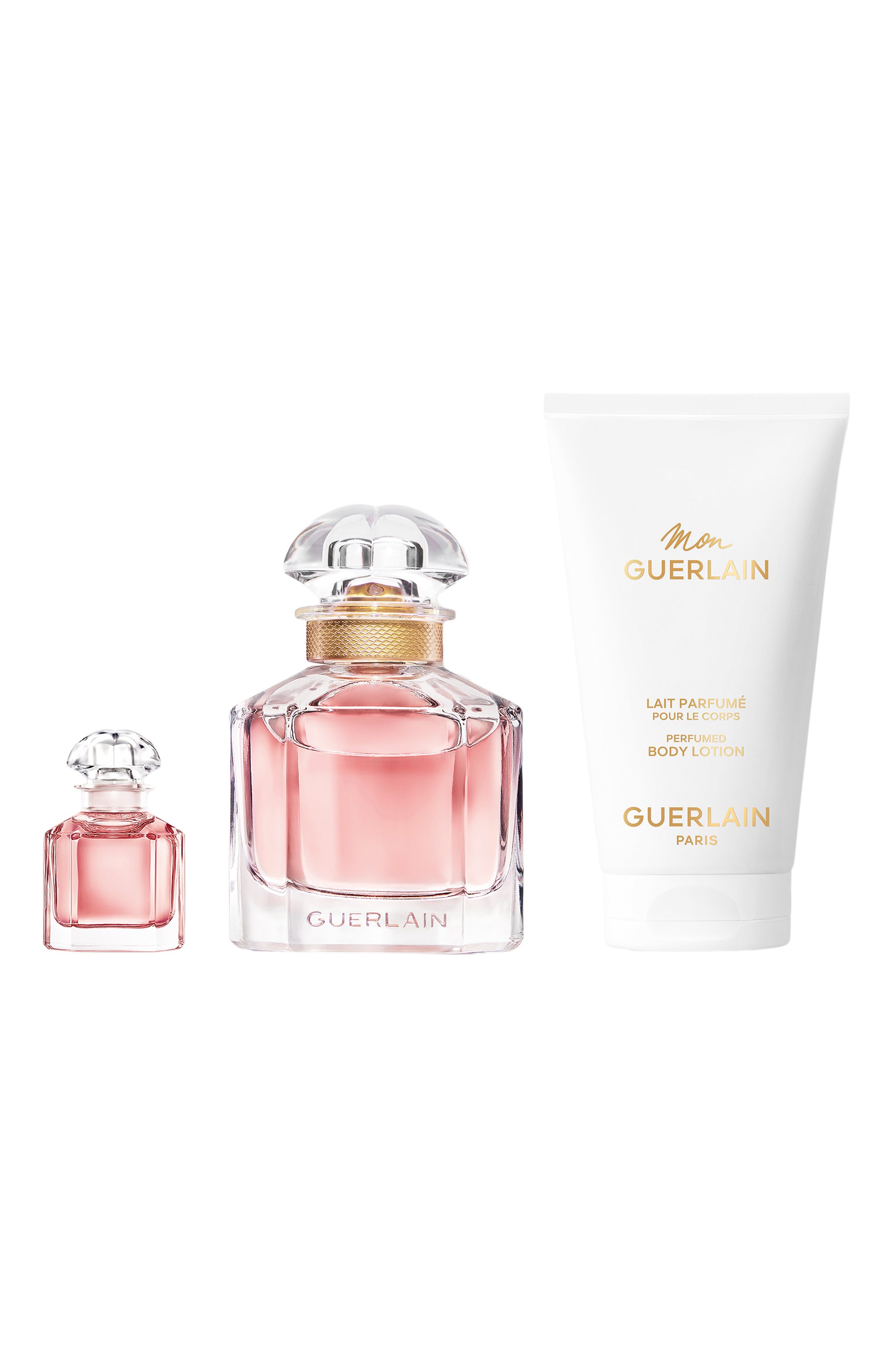 Набор mon guerlain (50+5+75ml) GUERLAIN бесцветного цвета по цене 12250 руб., арт. G014893, фото 2 Набор mon guerlain (50+5+75ml) GUERLAIN, арт. G014893, фото 2