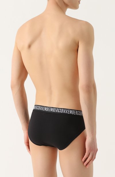Хлопковые брифы с широкой резинкой DIRK BIKKEMBERGS, арт. B41300L01, фото 3