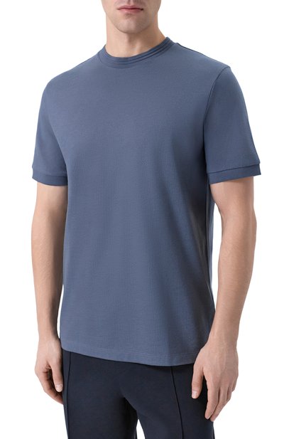 Футболка из хлопка и лиоцелла BOSS, арт. 50554626, фото 3