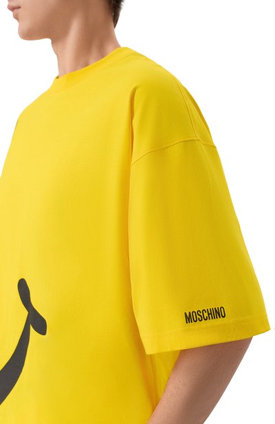 Хлопковая футболка MOSCHINO, арт. A0708/0241, фото 5