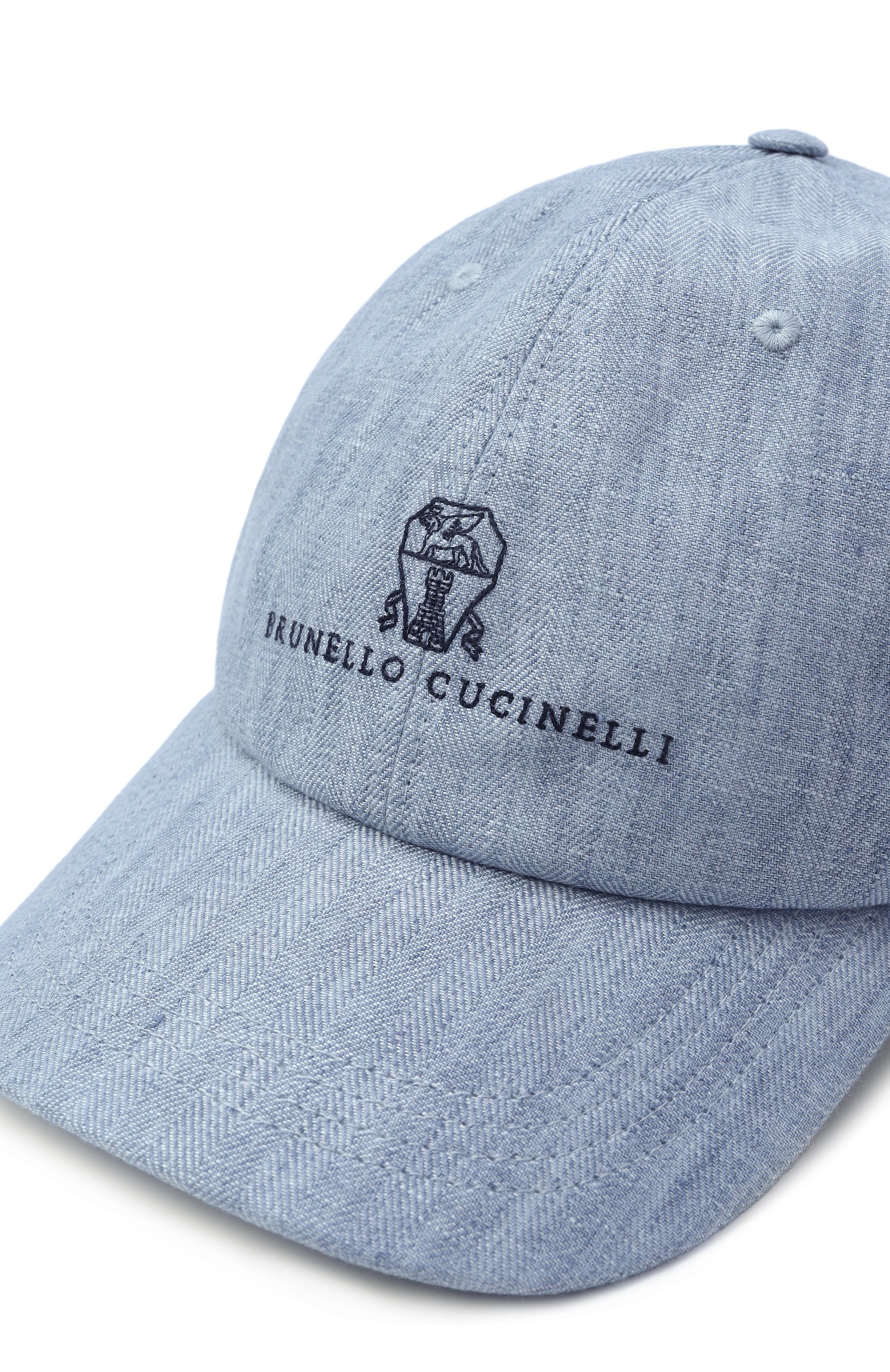 Льняная бейсболка BRUNELLO CUCINELLI, арт. MH2519850, фото 4