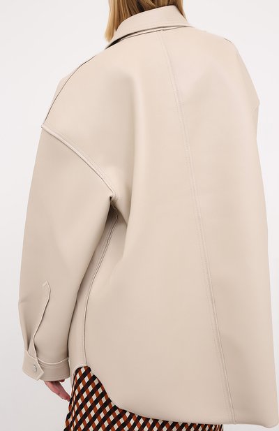 Куртка NANUSHKA, арт. MARTIN_ST0NE_B0NDED VEGAN LEATHER, фото 4