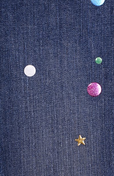 Джинсы с металлизированной отделкой MARC JACOBS (THE), арт. W14189/6A-12A, фото 3