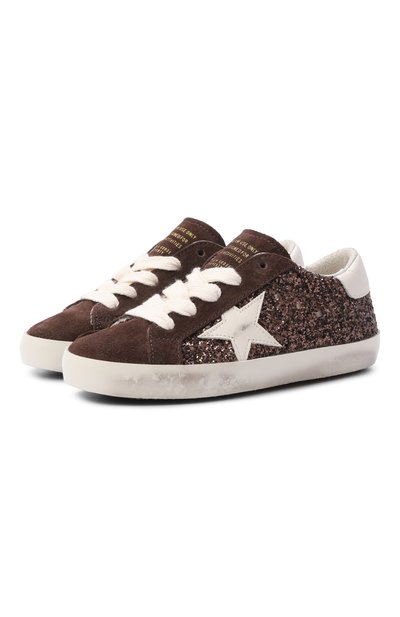 Комбинированные кеды super star GOLDEN GOOSE DELUXE BRAND, арт. GYF00101.F008660