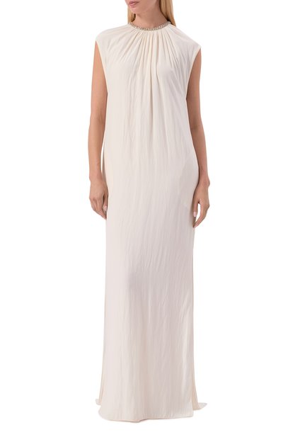 Женское платье с отделкой стразами LANVIN, арт. RW-DR9029-4778-P26
