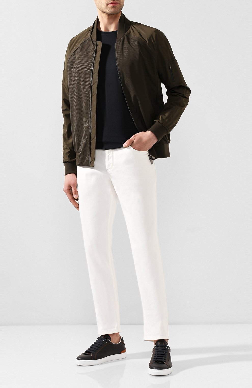 Шелковый лонгслив CORNELIANI, арт. 85G555-0125028/00, фото 2