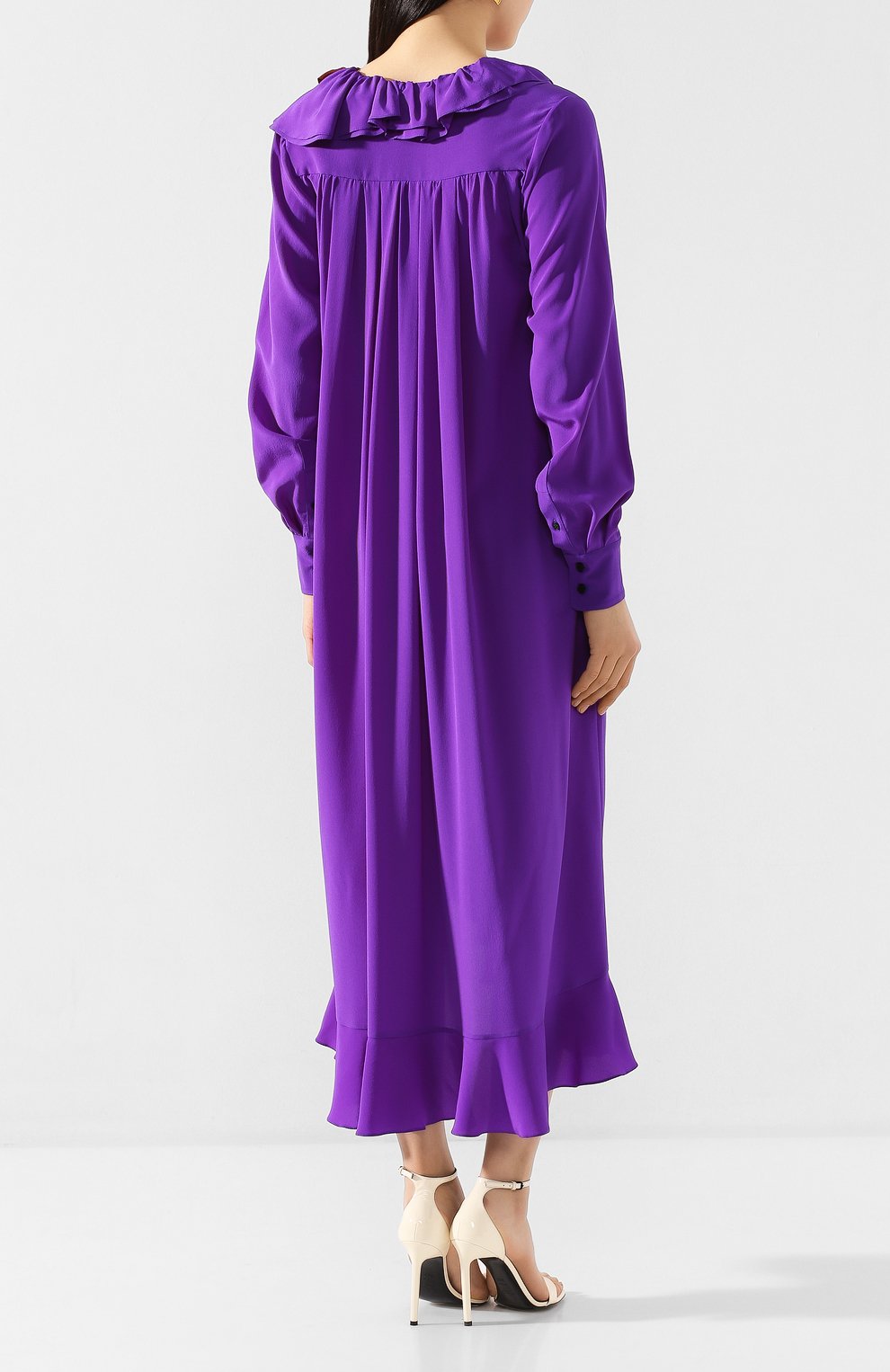 Шелковое платье VICTORIA BECKHAM, арт. 1220WDR001275A, фото 4