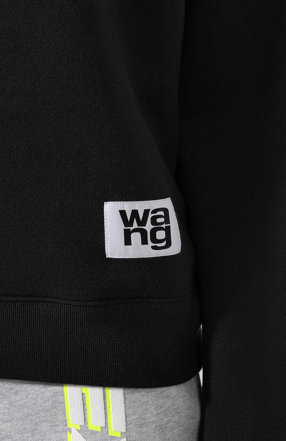 Хлопковый свитер ALEXANDERWANG.T черного цвета по цене 27500 руб., арт. 4CC2191087, фото 5 Хлопковый свитер ALEXANDERWANG.T, арт. 4CC2191087, фото 5