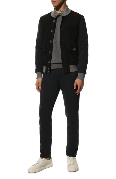 Комбинированный бомбер CAPOBIANCO, арт. 12M158.CUFE., фото 2