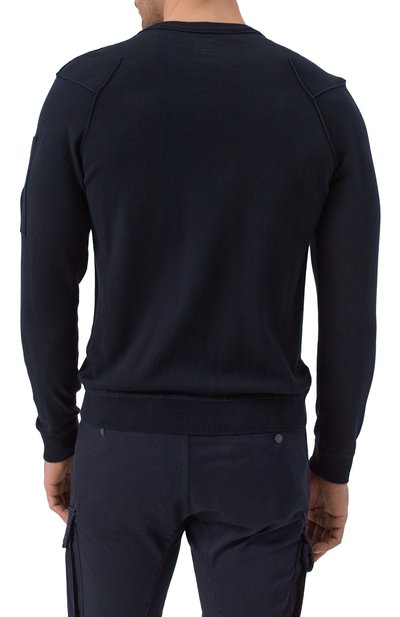 Хлопковый джемпер C.P. COMPANY, арт. 18CMKN026A004037A, фото 4