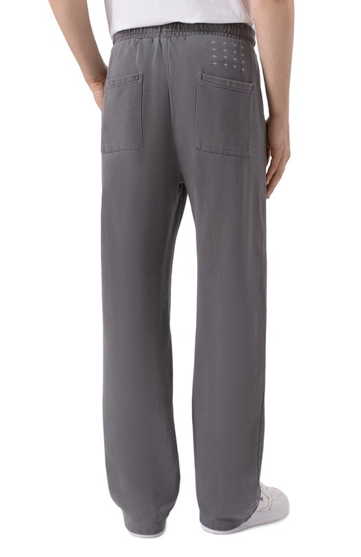 Хлопковые брюки Ksubi MFA25PA001 Серый  MFA25PA001 Фото 4