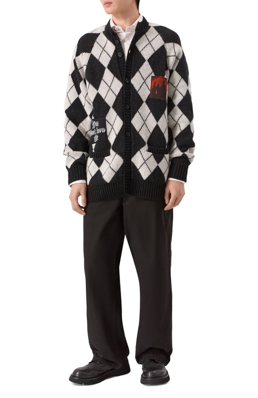 Кардиган Undercover UP2E4901 Чёрно-белый  UP2E4901 Фото 2