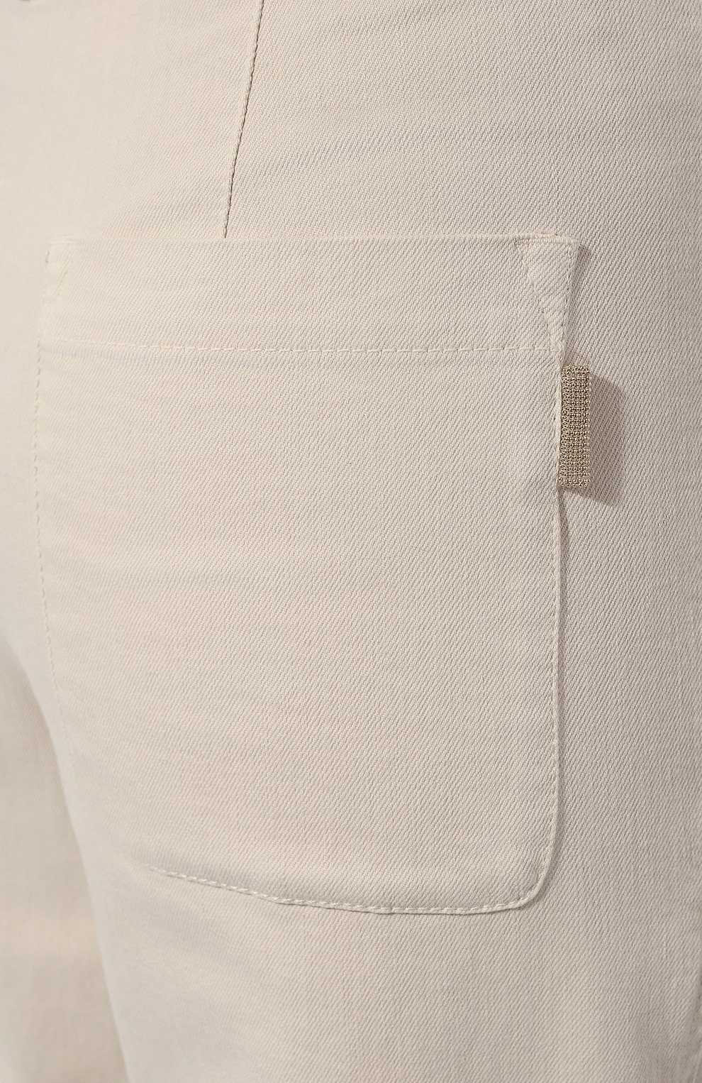 Хлопковые брюки BRUNELLO CUCINELLI, арт. MPH43P5817, фото 5