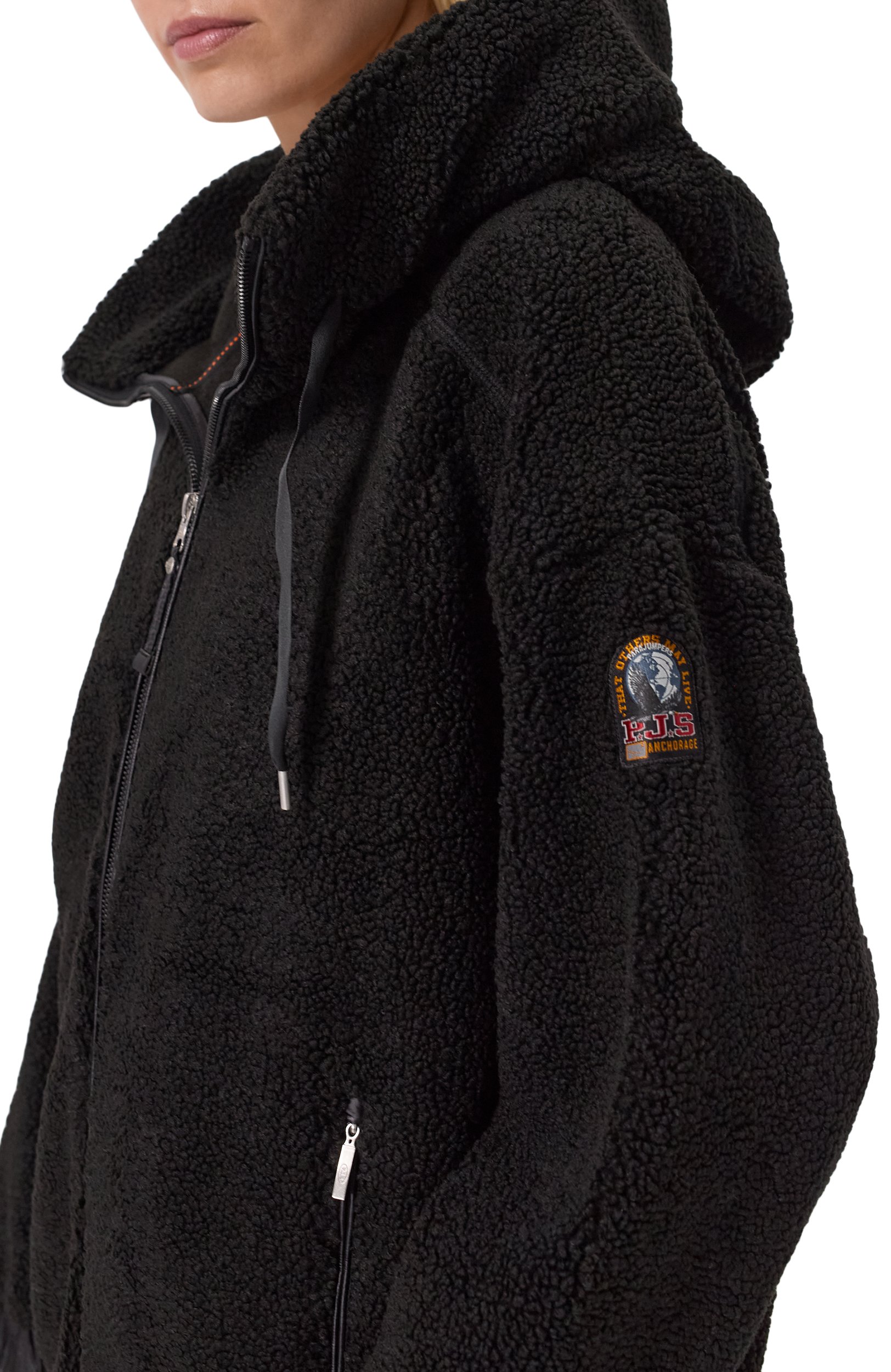 Куртка PARAJUMPERS черного цвета по цене 46200 руб., арт. 26WMPWFLPF33, фото 5 Куртка PARAJUMPERS, арт. 26WMPWFLPF33, фото 5