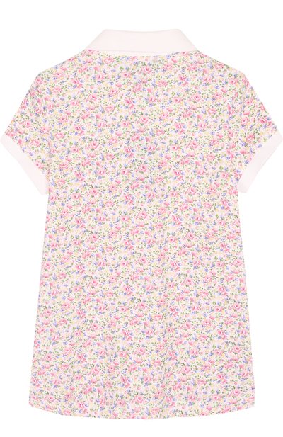 Хлопковое поло с принтом POLO RALPH LAUREN, арт. 313695842, фото 2