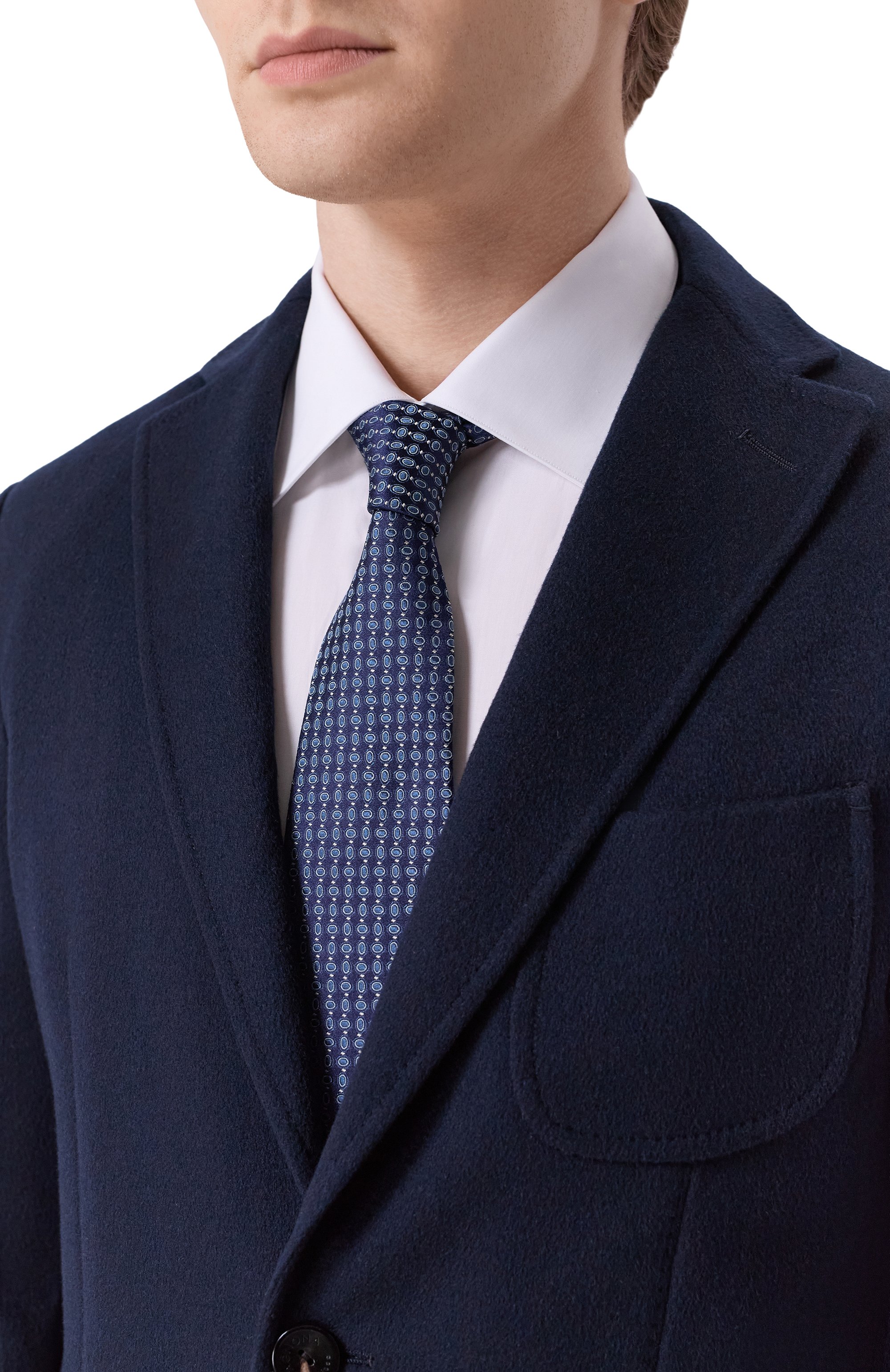 Шелковый галстук ZILLI, арт. CRAV2BM0600VZ0V00, фото 2