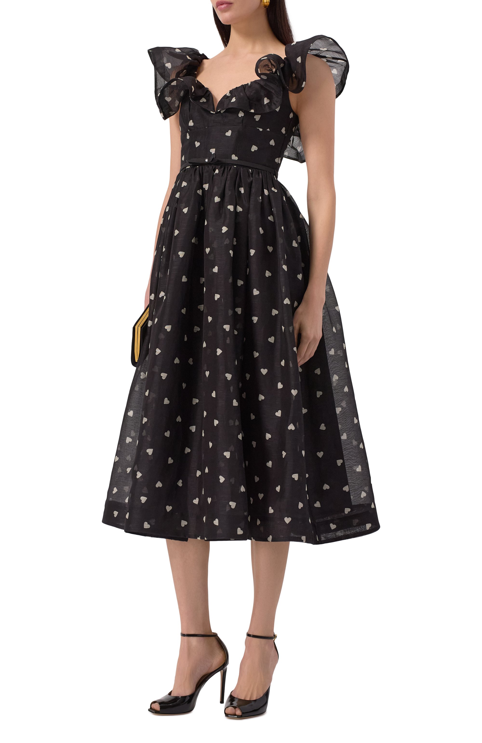 Лакированные босоножки ethel 95 GIANVITO ROSSI, арт. G61756.95RIC.NUINER0, фото 2