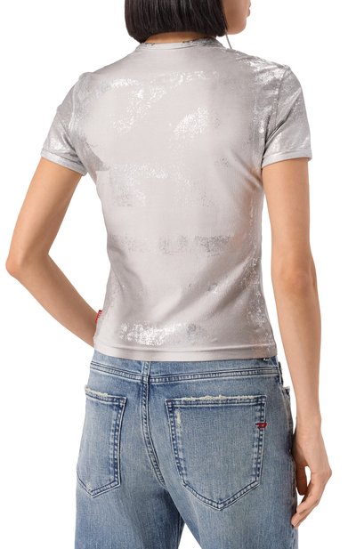 Хлопковая футболка DIESEL, арт. A17654/0WIBN, фото 4