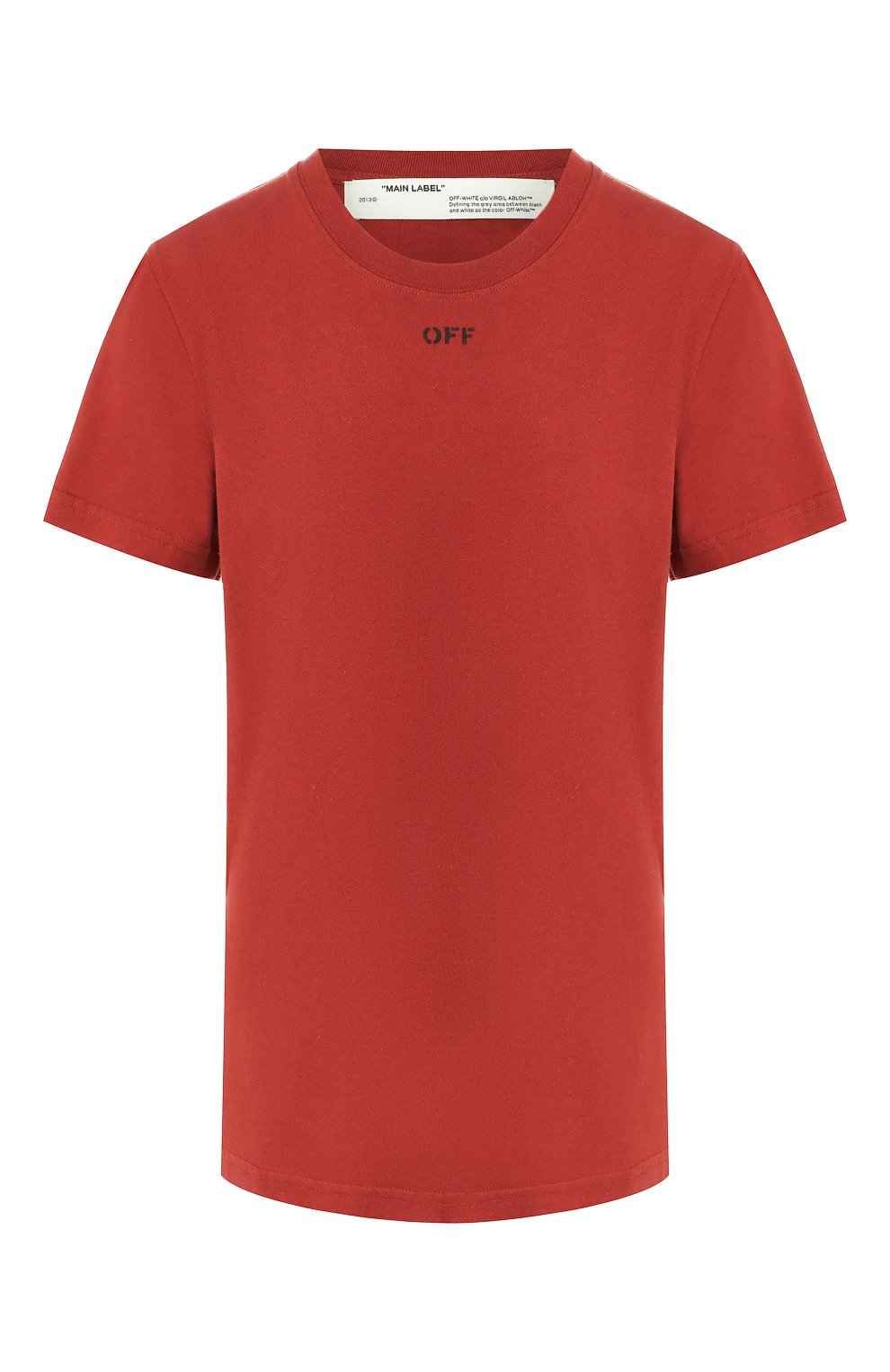 Хлопковая футболка OFF-WHITE, арт. 0WAA049E19B070662410, фото 1
