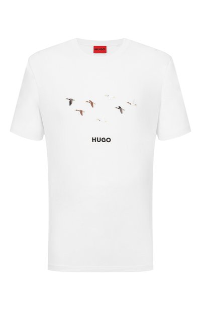 Мужская хлопковая футболка HUGO, арт. 50549154
