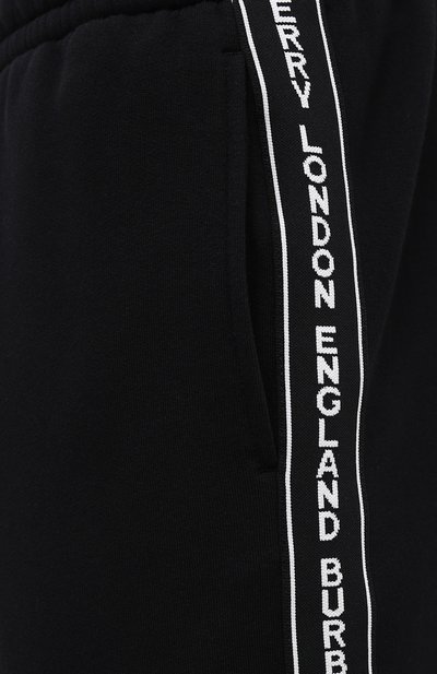 Хлопковые джоггеры BURBERRY, арт. 8026230, фото 5
