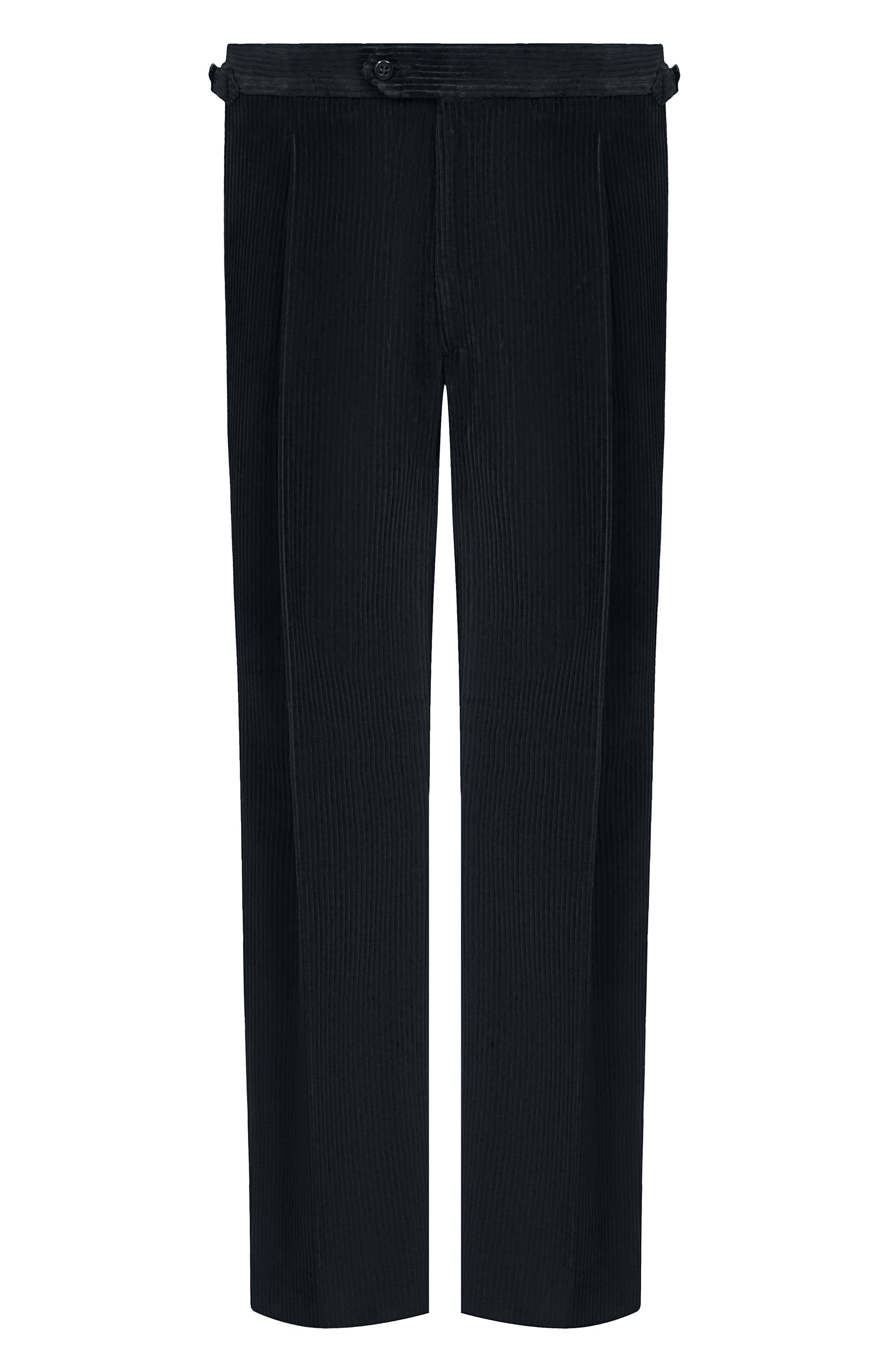 Вельветовые брюки CORNELIANI черного цвета по цене 57250 руб., арт. 284L26/2A18203, фото 1 Вельветовые брюки CORNELIANI, арт. 284L26/2A18203, фото 1