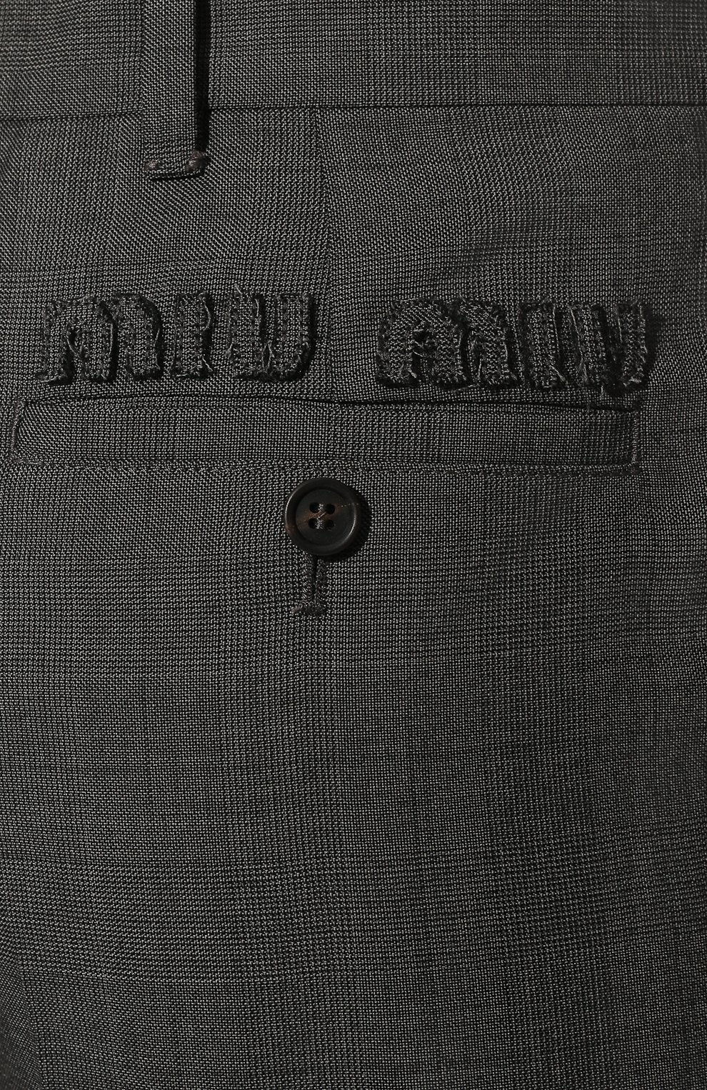 Шерстяные брюки MIU MIU, арт. MP1578-10DI-F0480, фото 5