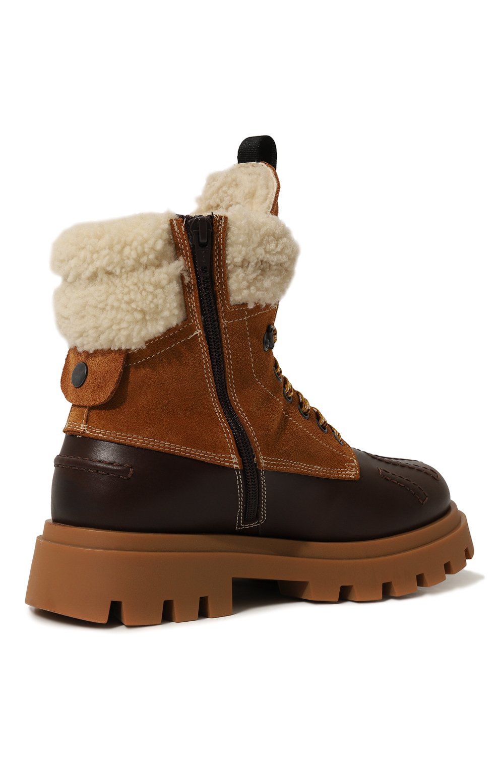 Кожаные ботинки DSQUARED2, арт. 79361/35-41, фото 3